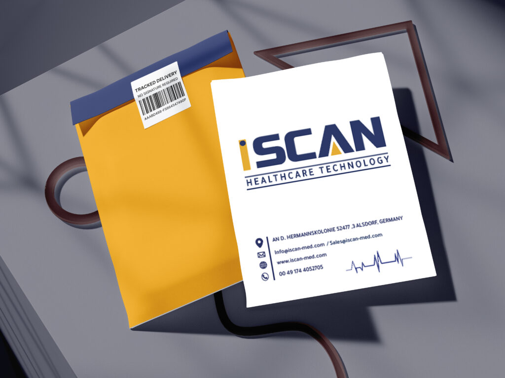 Free paper postal packages mockup copy